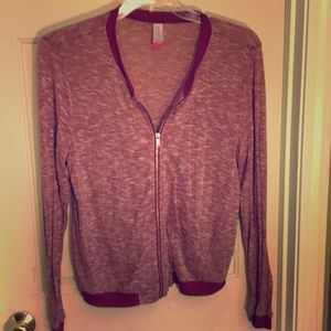 Zip up sweater